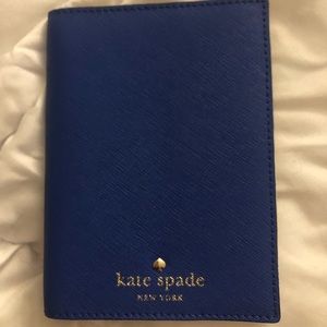 Kate Spade Royal Blue Mikas Pond Passport Holder